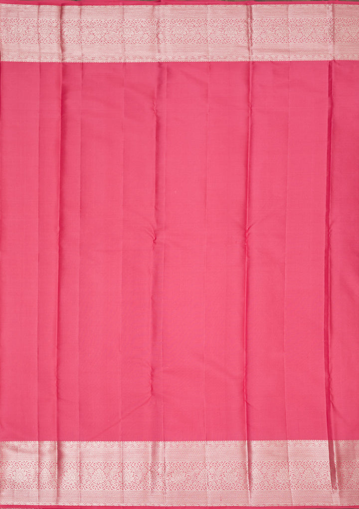 Pink Zariwork Pure Silk Saree