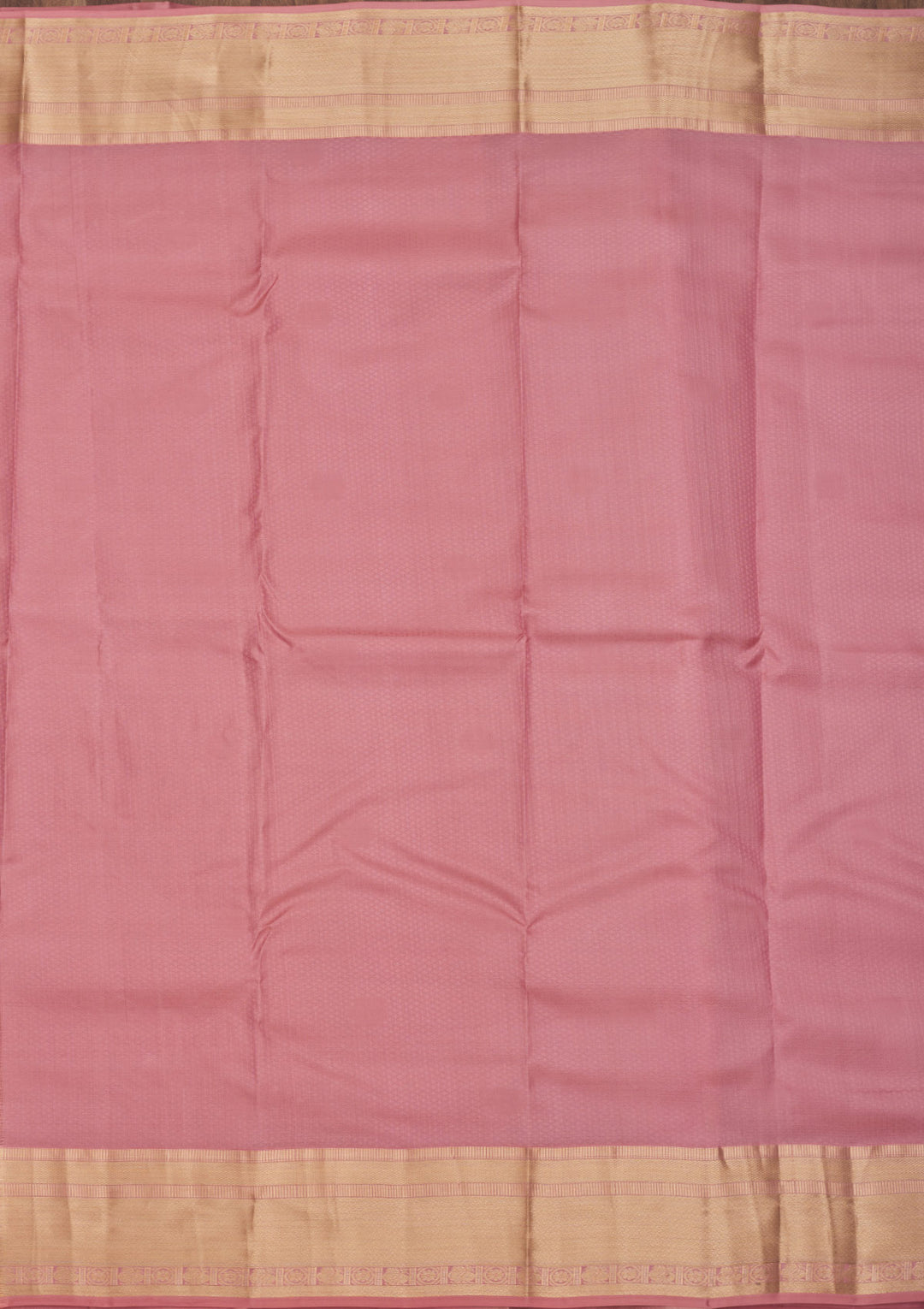 Peach Zariwork Pure Silk Saree
