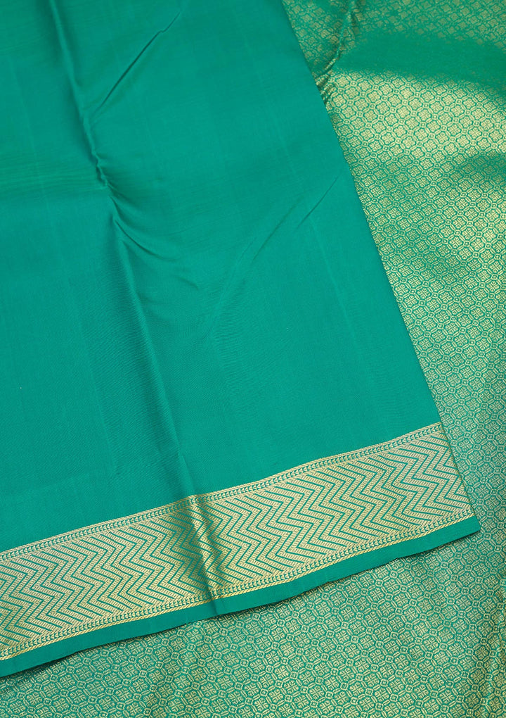Green Zariwork Pure Silk Saree