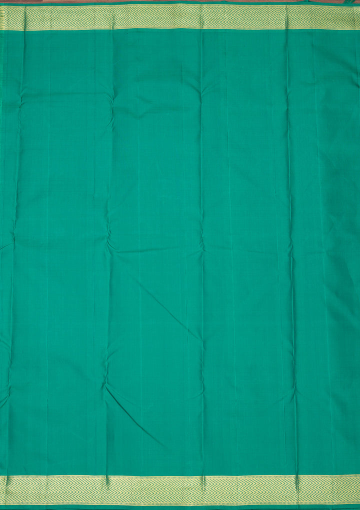 Green Zariwork Pure Silk Saree