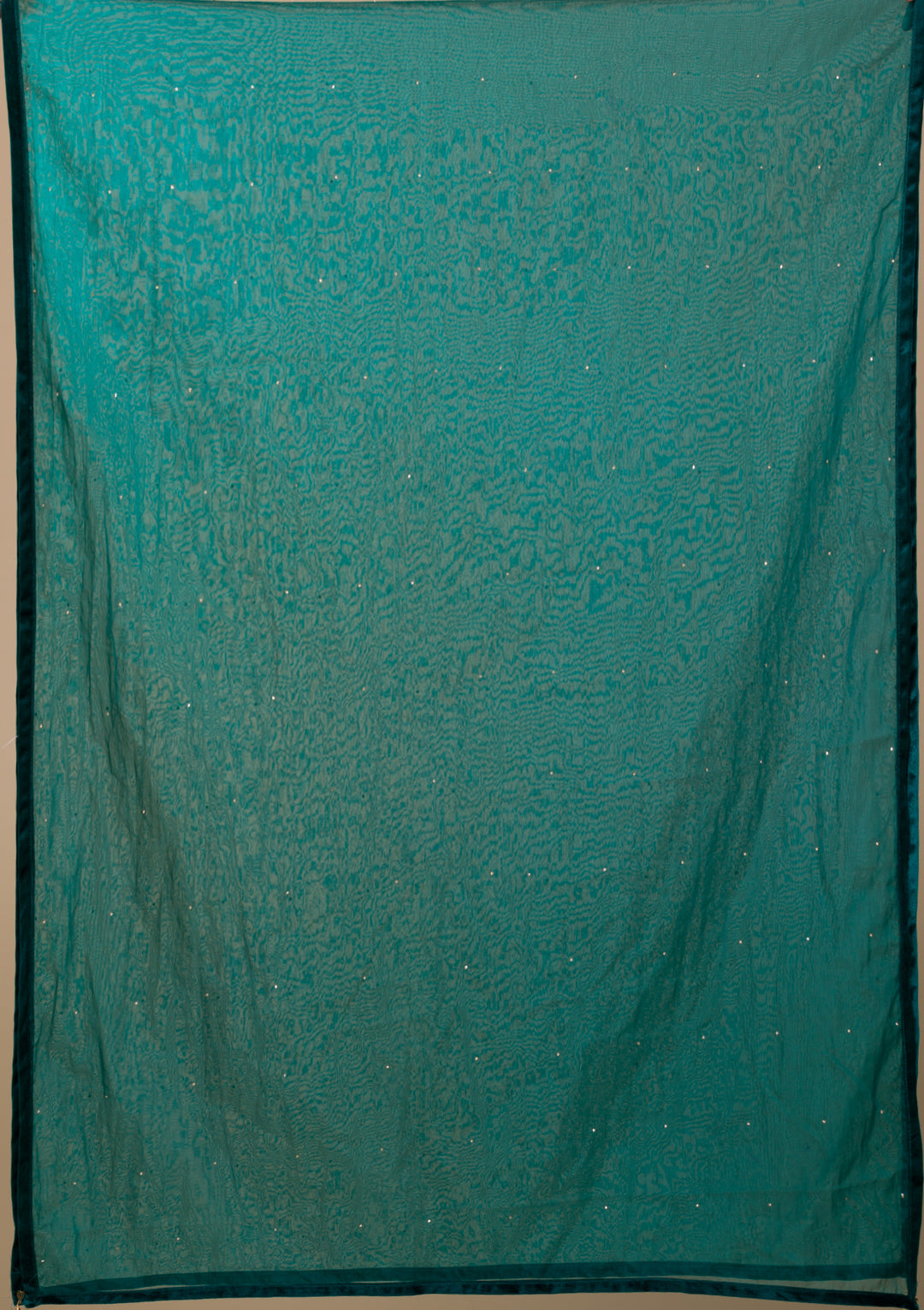 Peacock Blue Zariwork Velvet Readymade Salwar Suit-Koskii