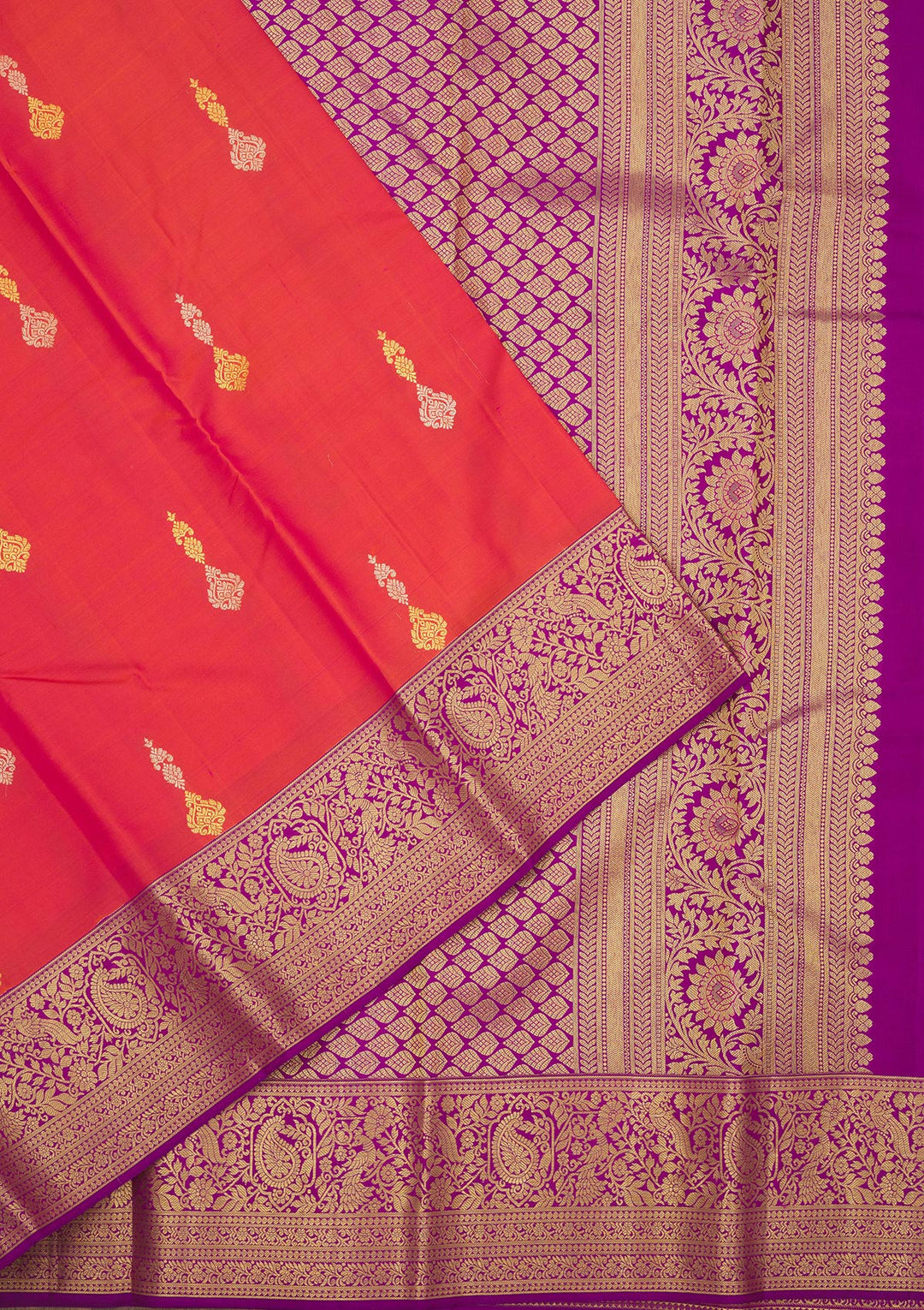 Pink Zariwork Pure Silk Saree