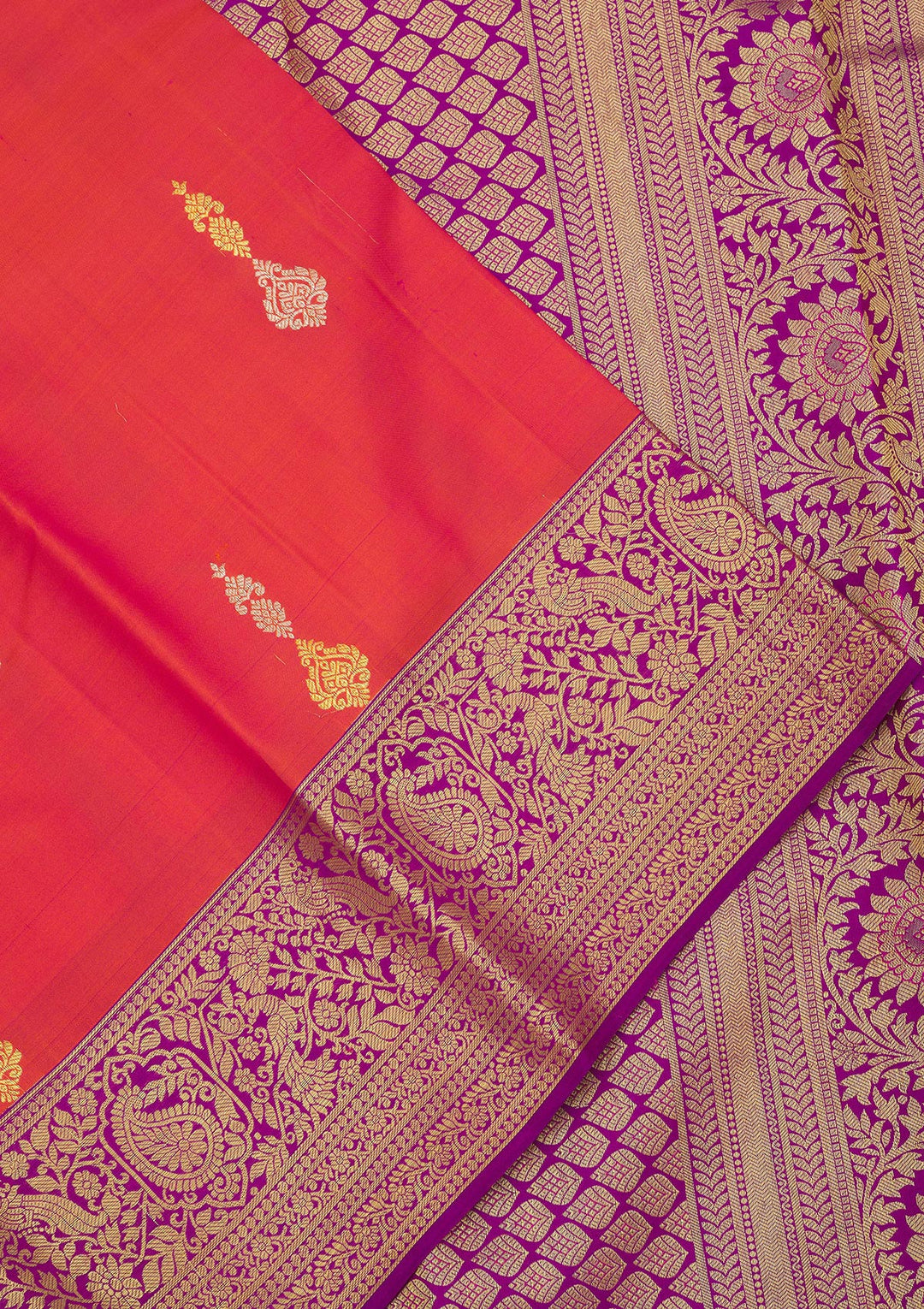 Pink Zariwork Pure Silk Saree
