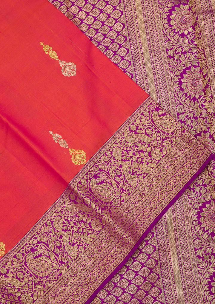 Pink Zariwork Pure Silk Saree