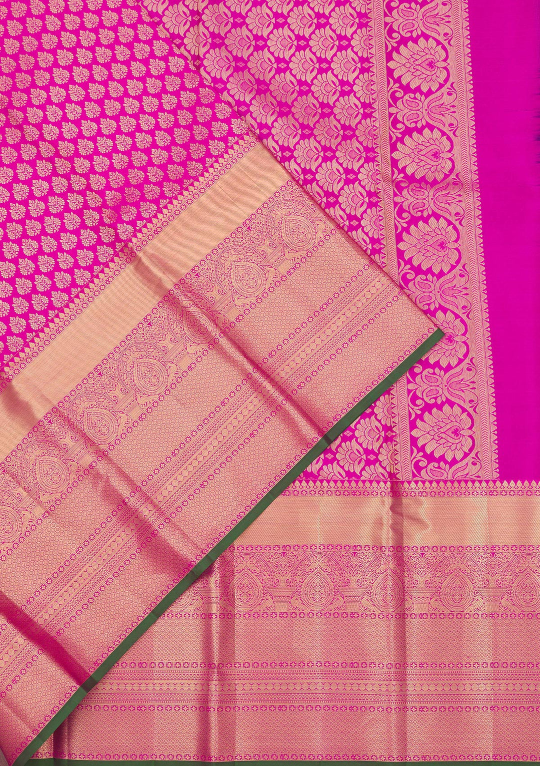 Pink Zariwork Pure Silk Saree