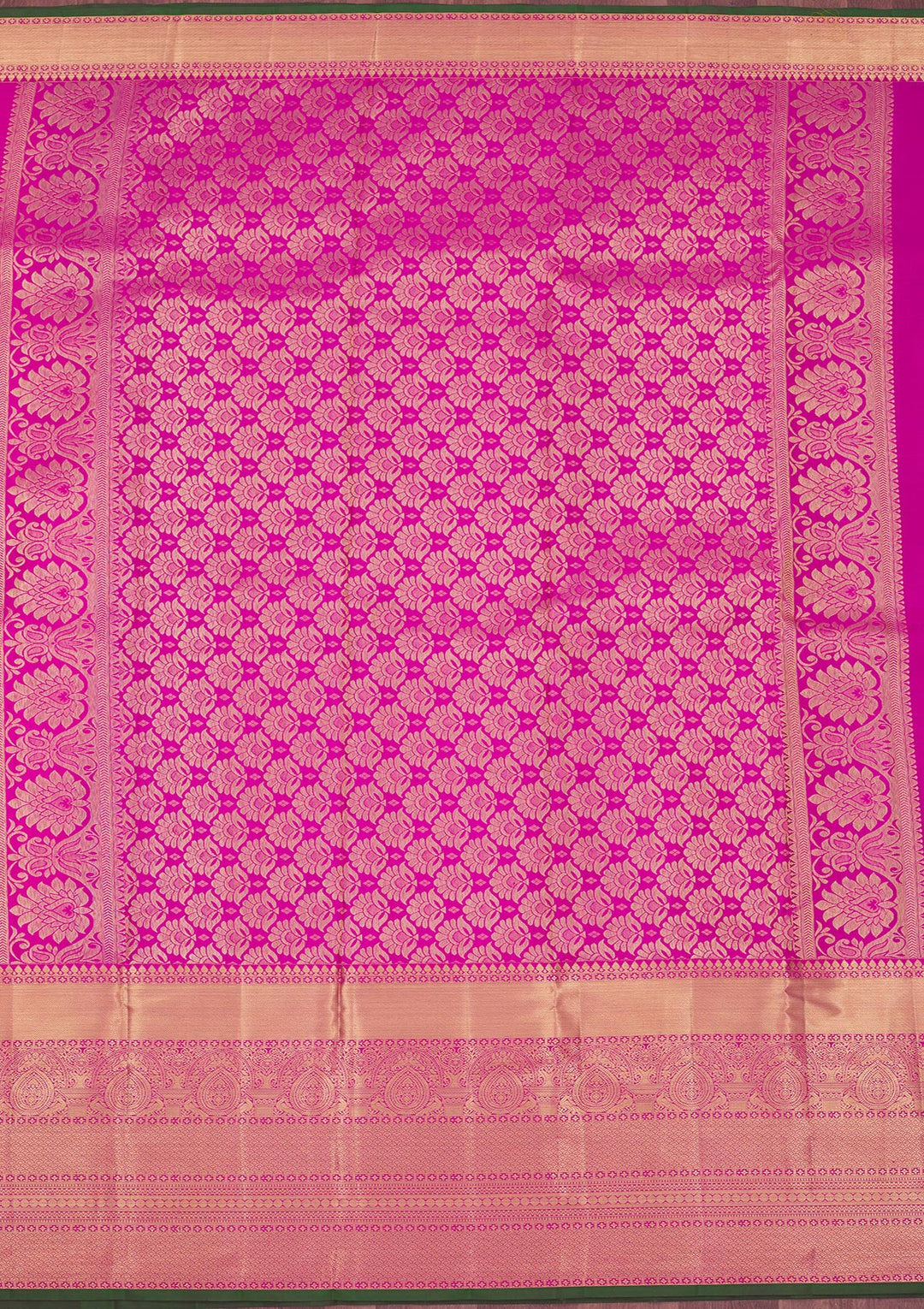 Pink Zariwork Pure Silk Saree