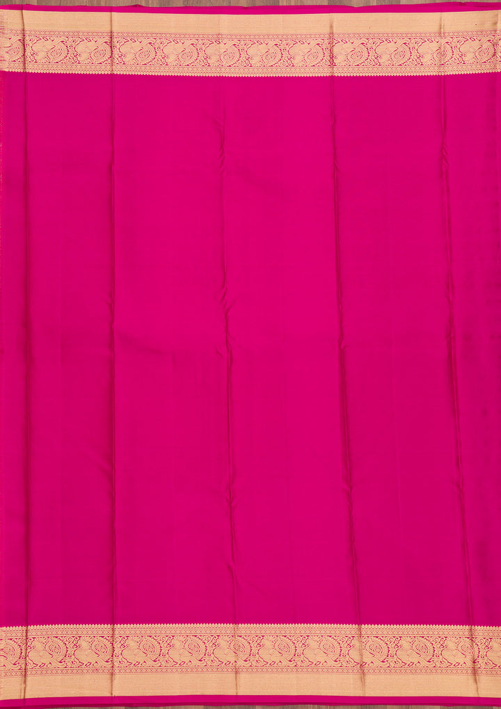 Pink Zariwork Pure Silk Saree