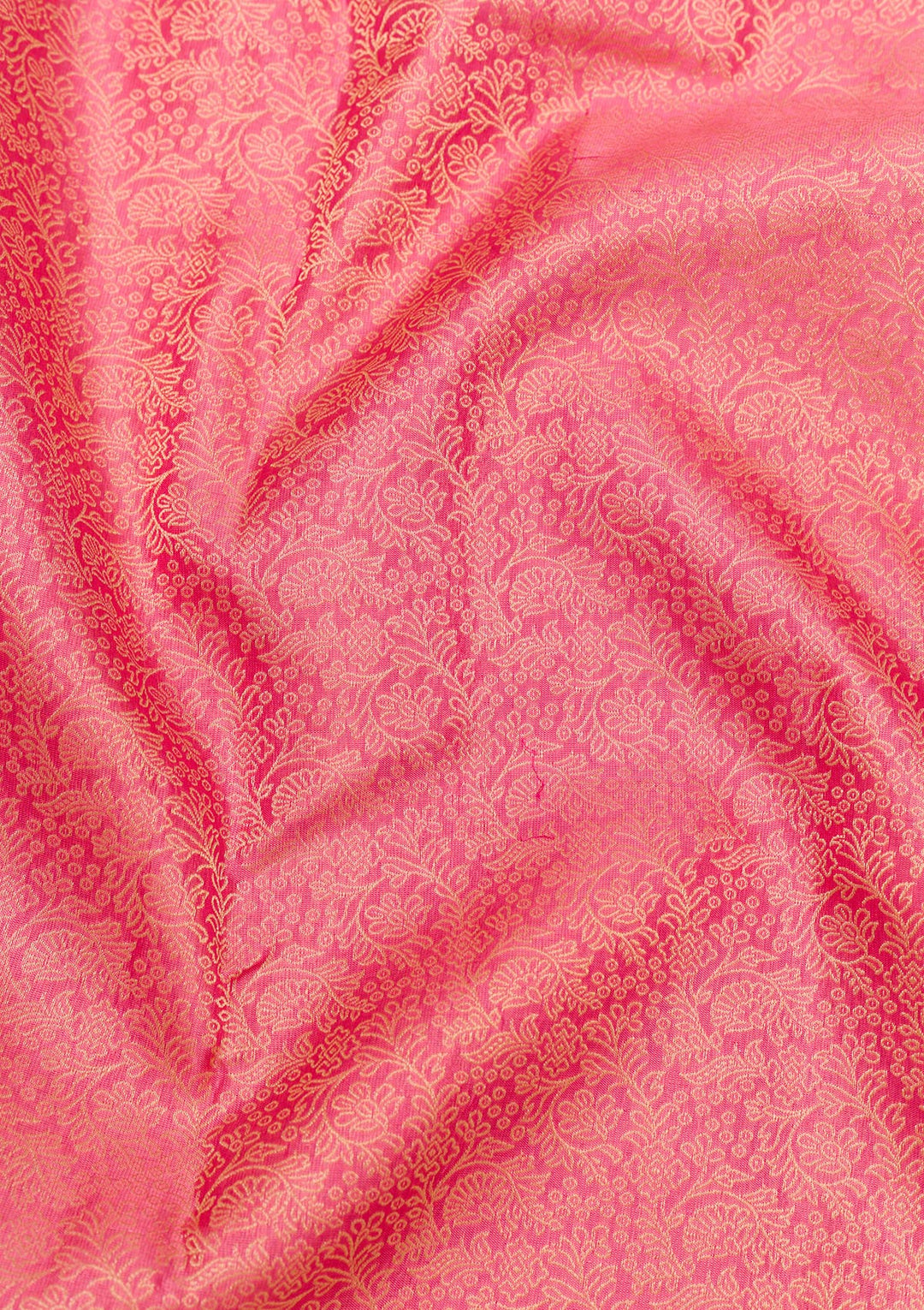 Pink Zariwork Kanjivaram Pure Silk Saree