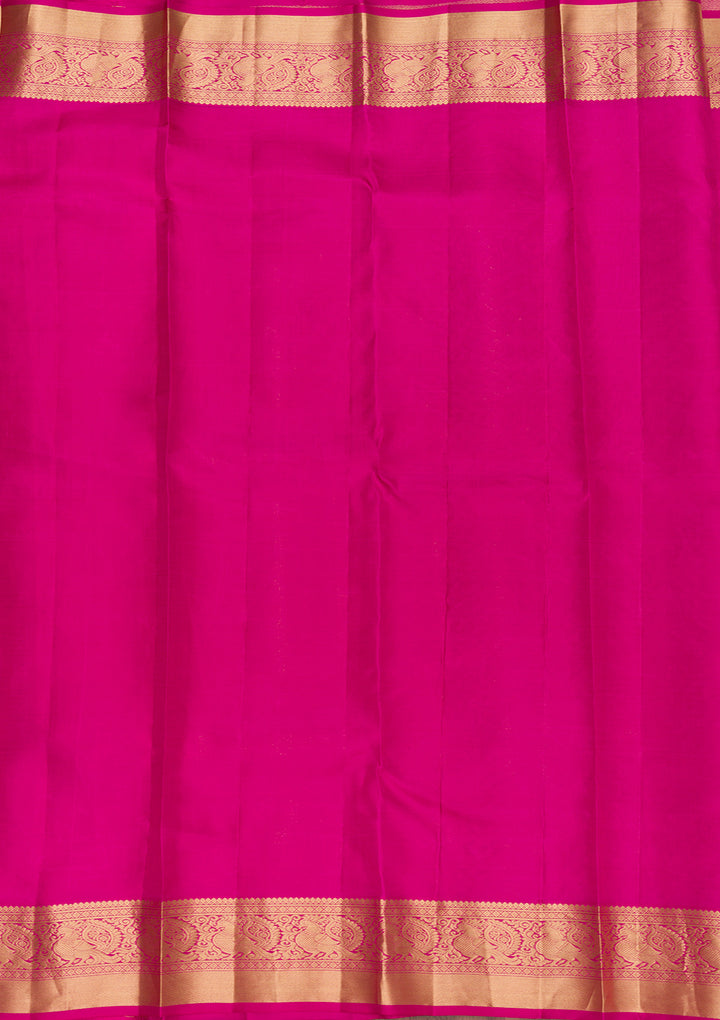 Pink Zariwork Pure Silk Saree