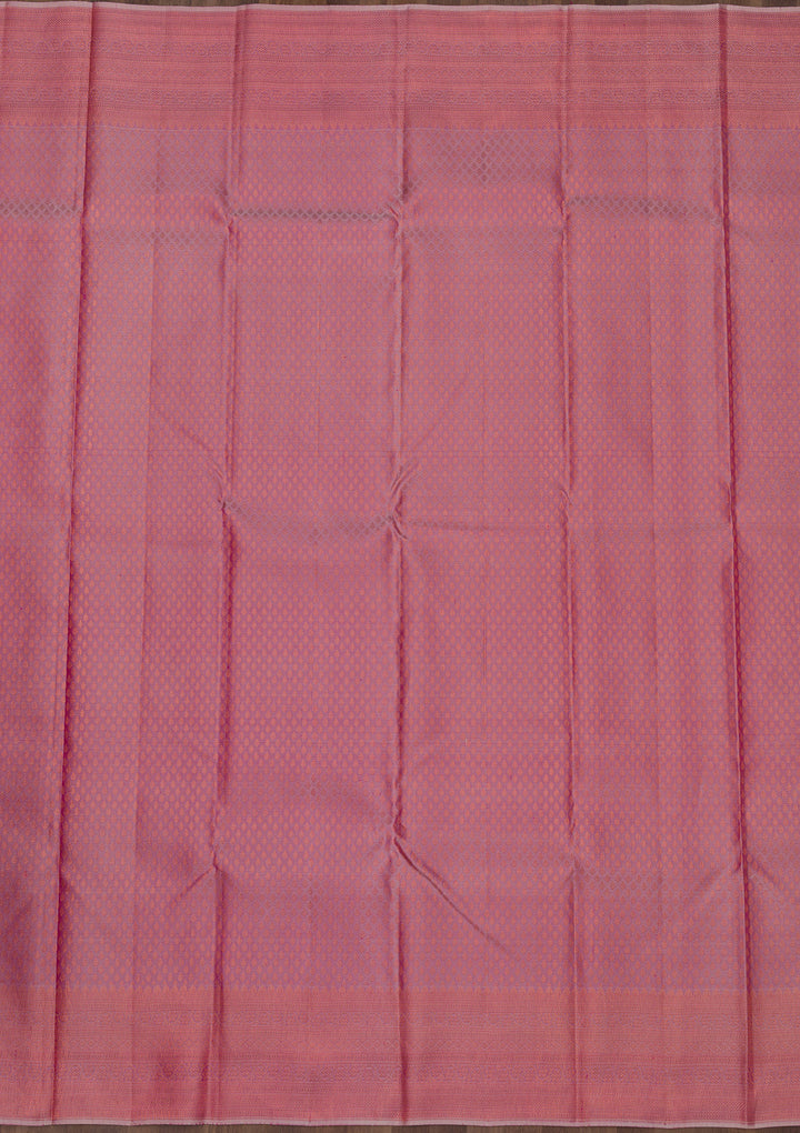 Pink Zariwork Pure Silk Saree