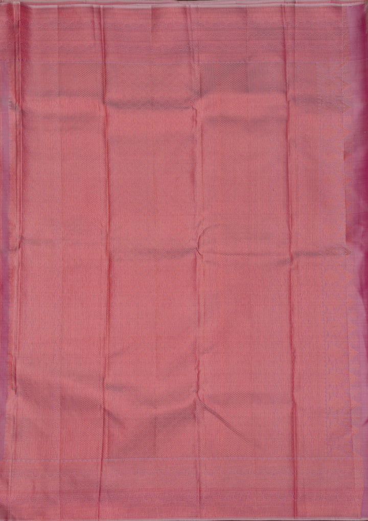 Pink Zariwork Pure Silk Saree