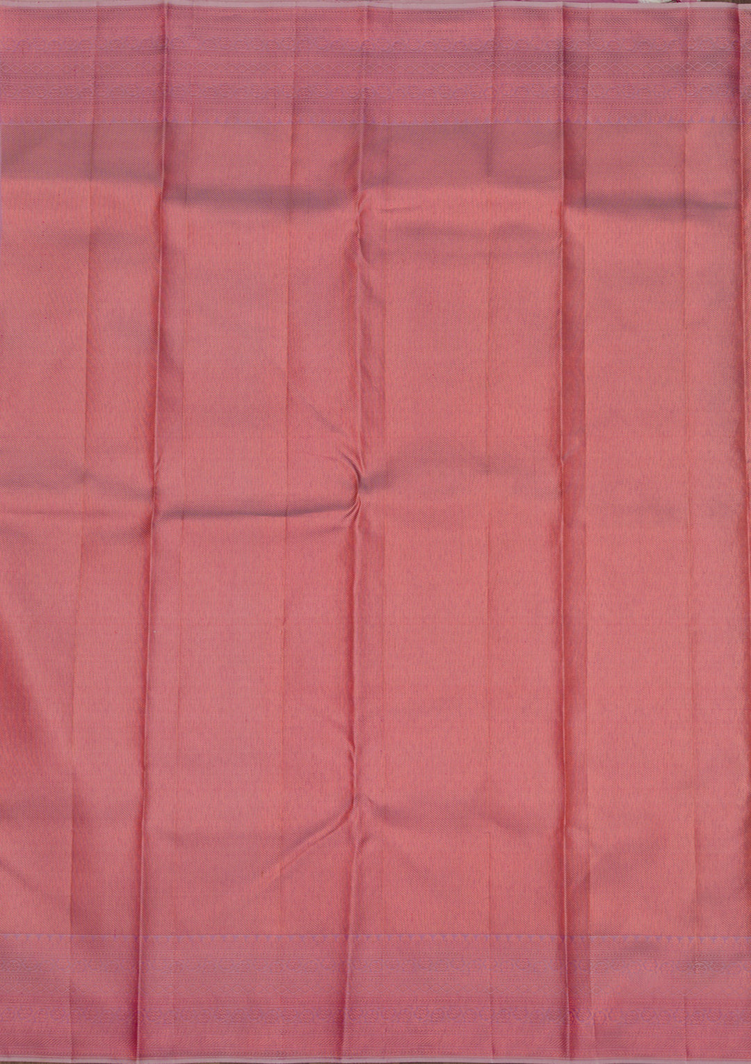 Pink Zariwork Pure Silk Saree