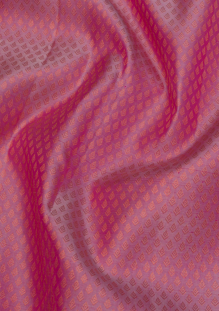 Pink Zariwork Pure Silk Saree