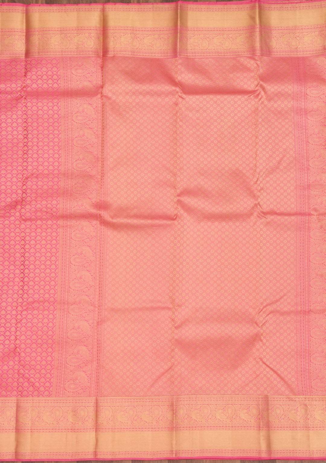 Pink Zariwork Pure Silk Saree
