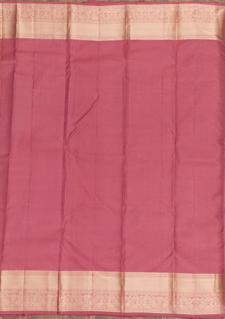 Pink Zariwork Banarasi Pure Silk Saree