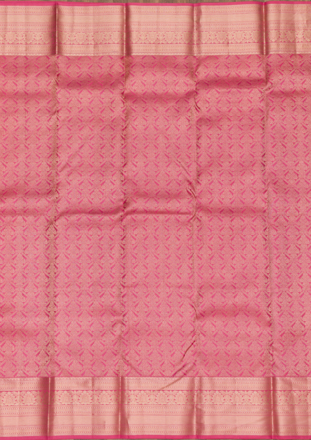 Pink Zariwork Banarasi Pure Silk Saree
