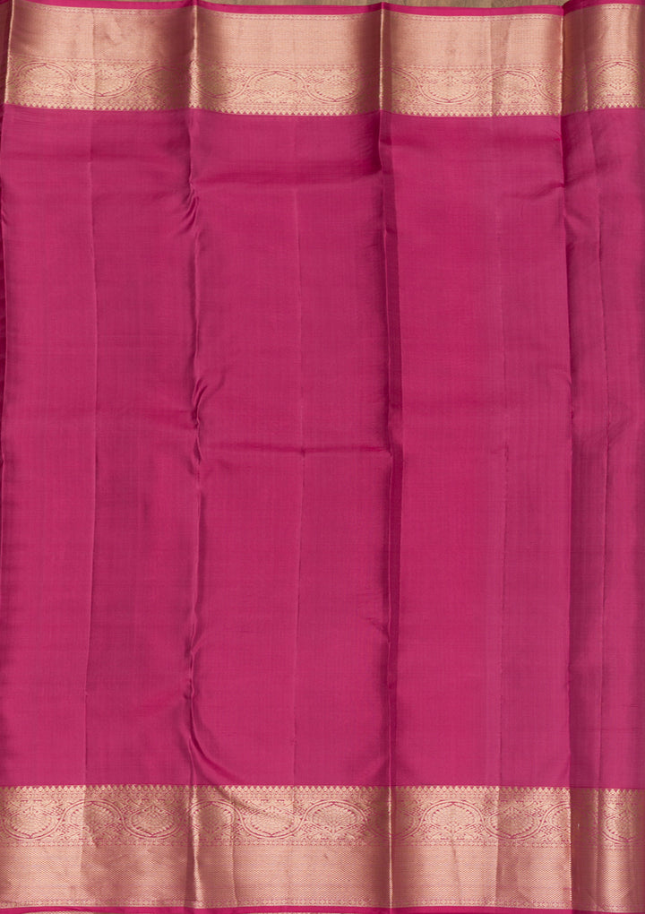 Pink Zariwork Pure Silk Saree