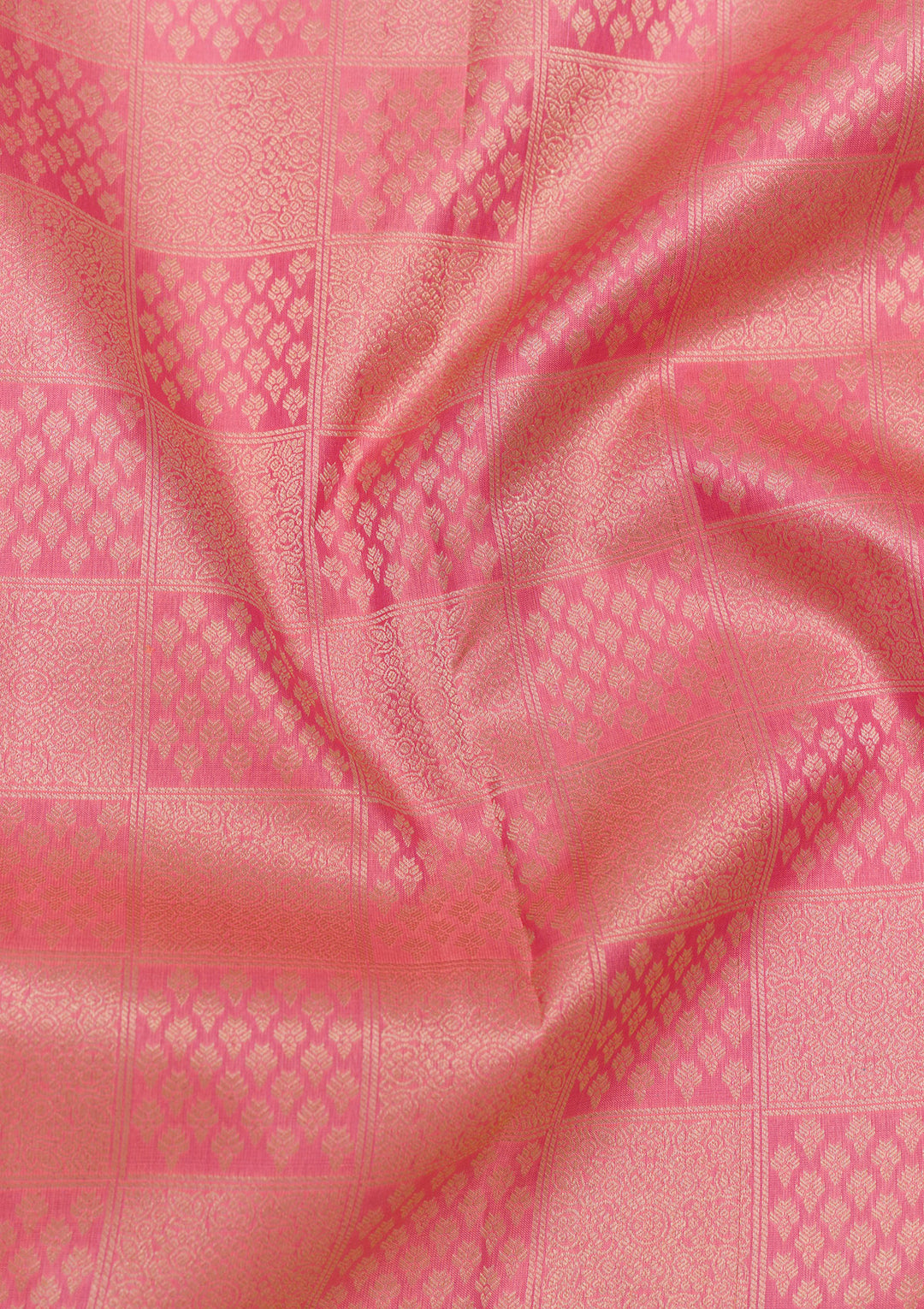 Pink Zariwork Kanjivaram Pure Silk Saree