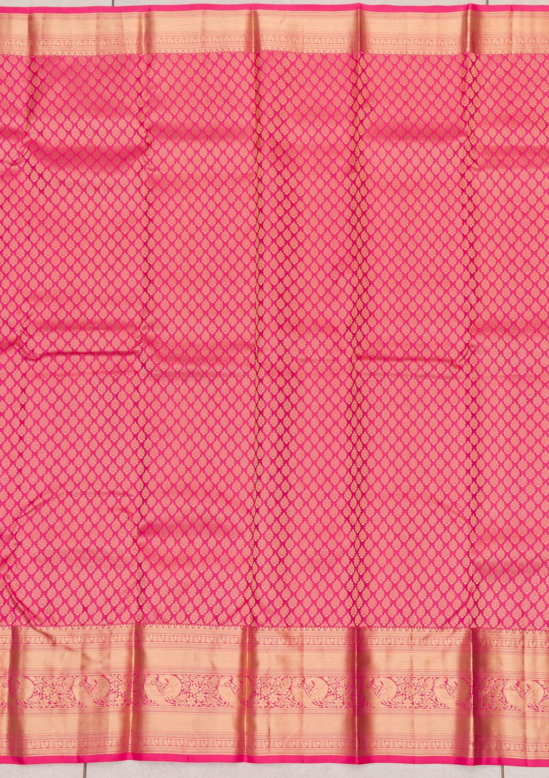 Pink Zariwork Banarasi Pure Silk Saree