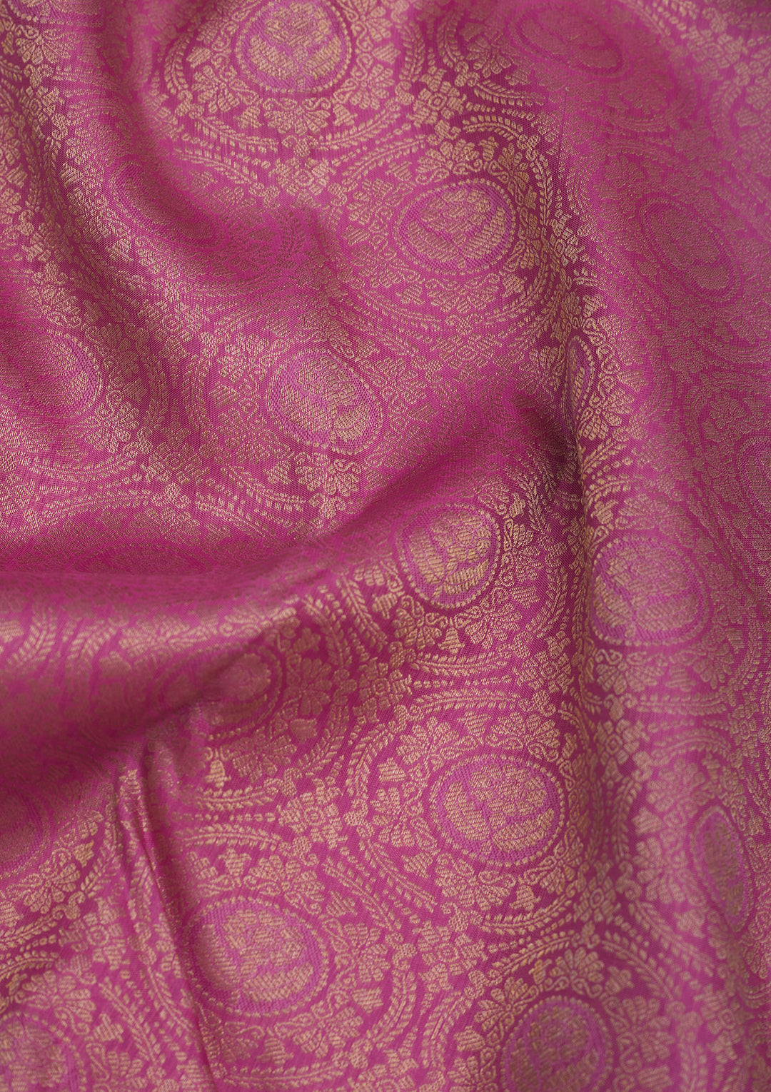 Pink Zariwork Pure Silk Saree