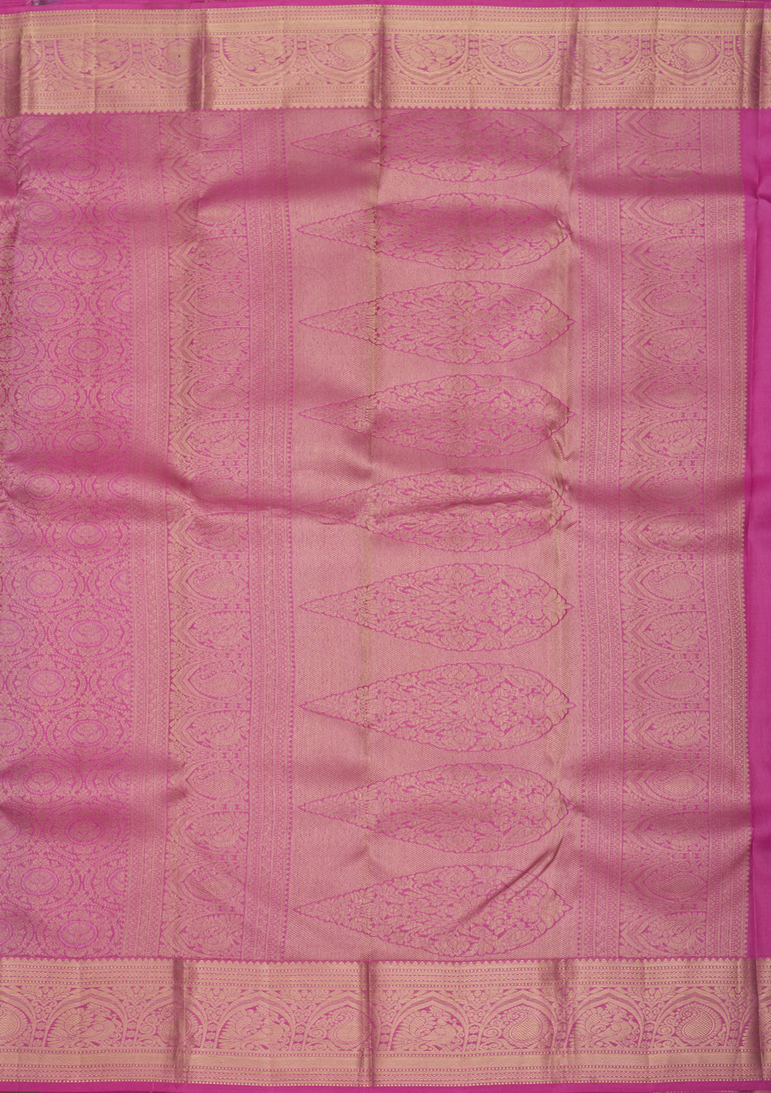 Pink Zariwork Pure Silk Saree