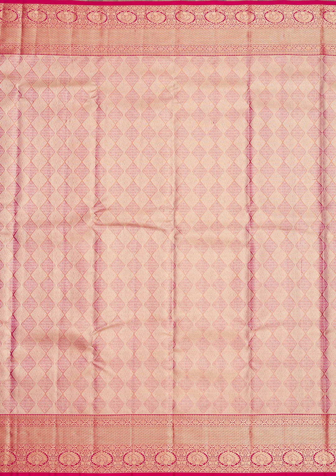 Pink Zariwork Pure Silk Saree