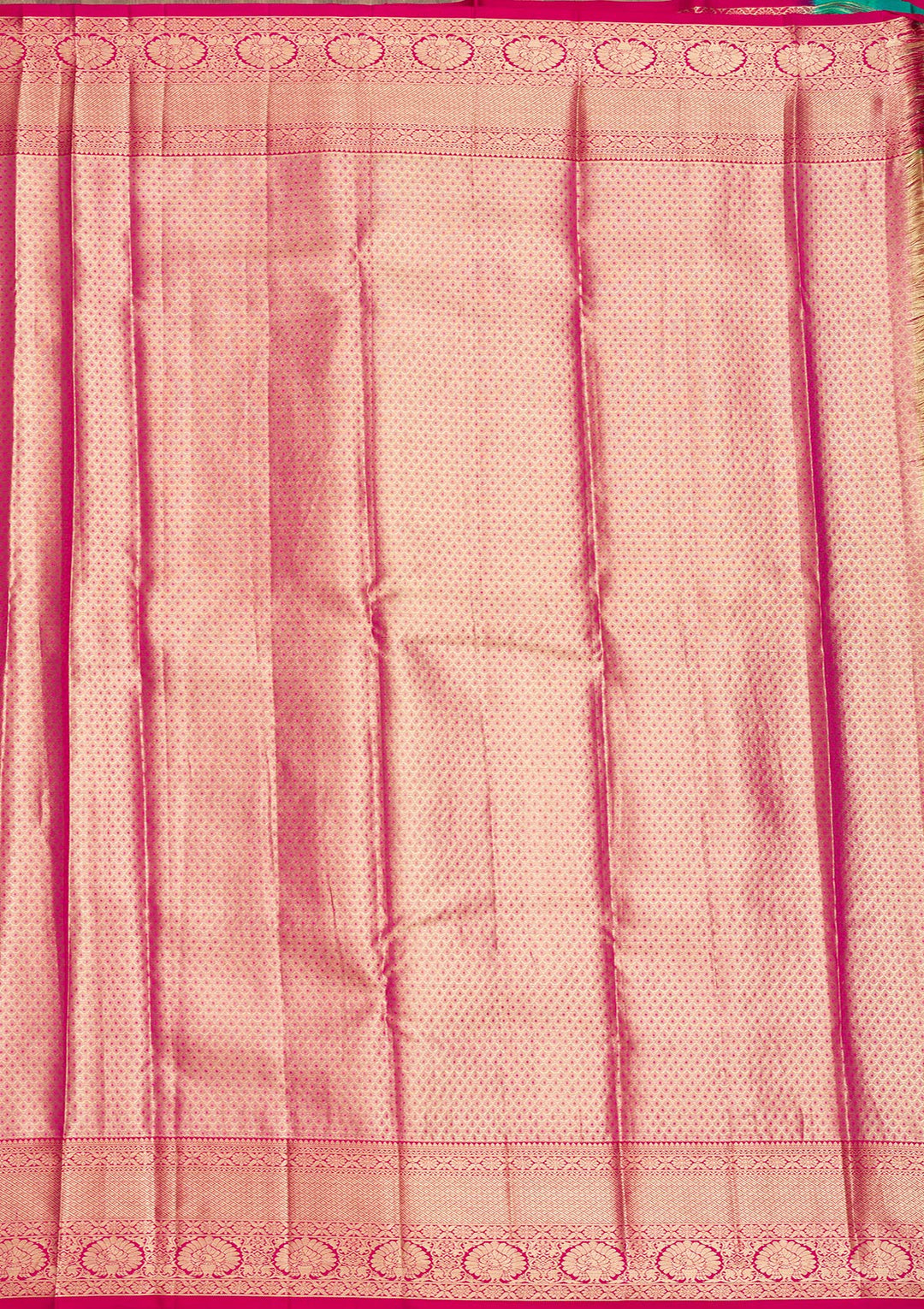 Pink Zariwork Pure Silk Saree
