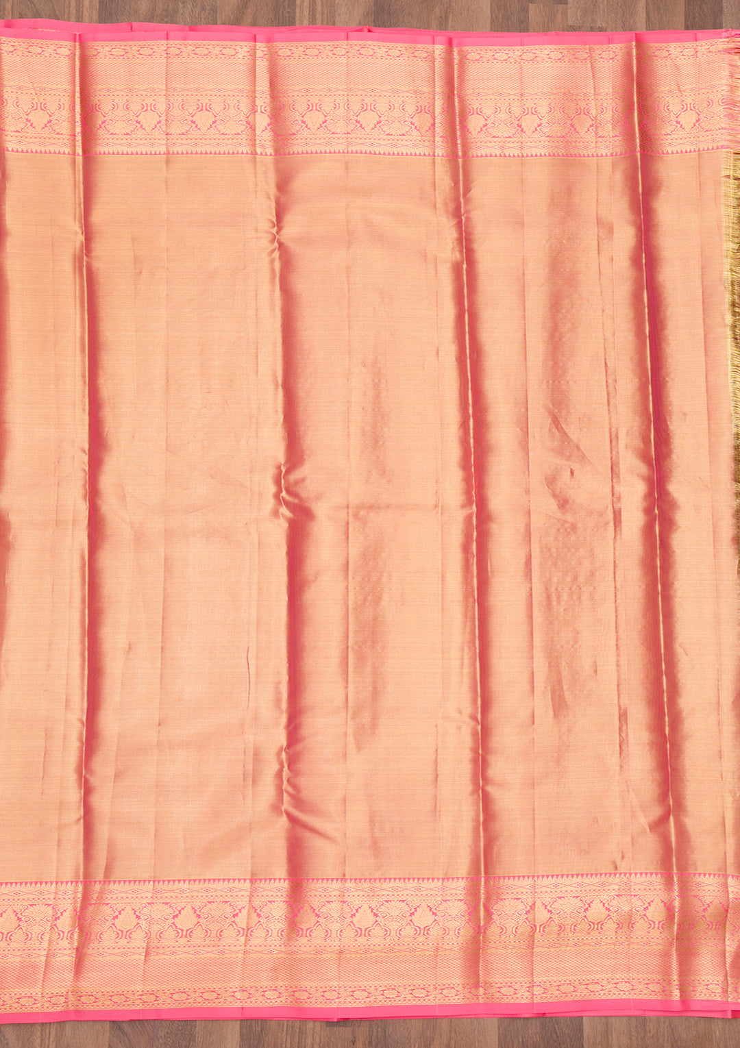 Pink Zariwork Pure Silk Saree