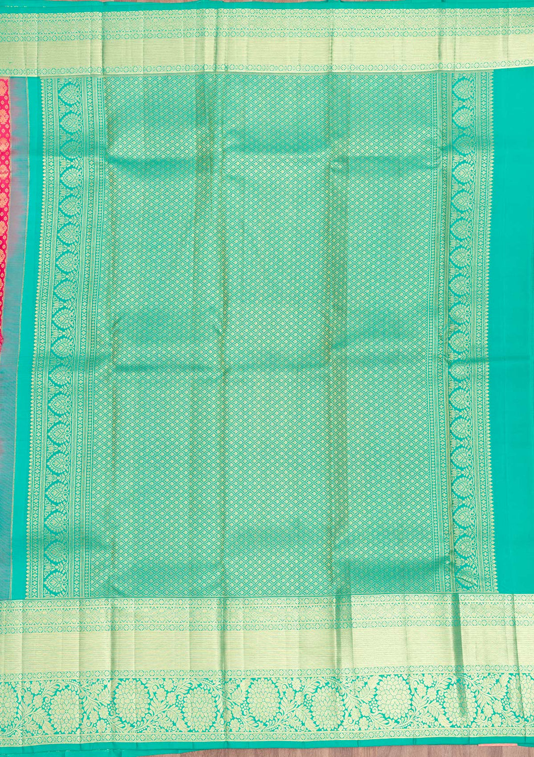 Pink Zariwork Kanjivaram Pure Silk Saree