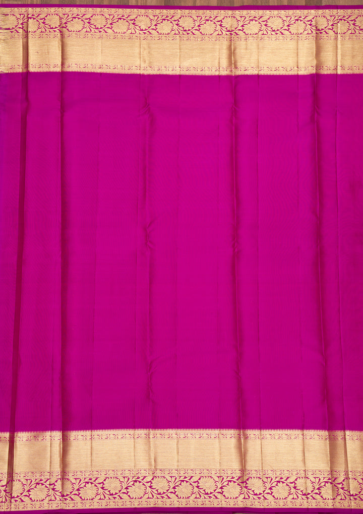 Pink Zariwork Pure Silk Saree