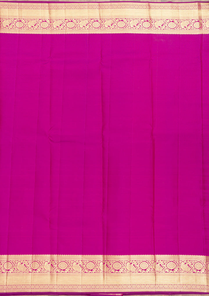 Pink Zariwork Pure Silk Saree