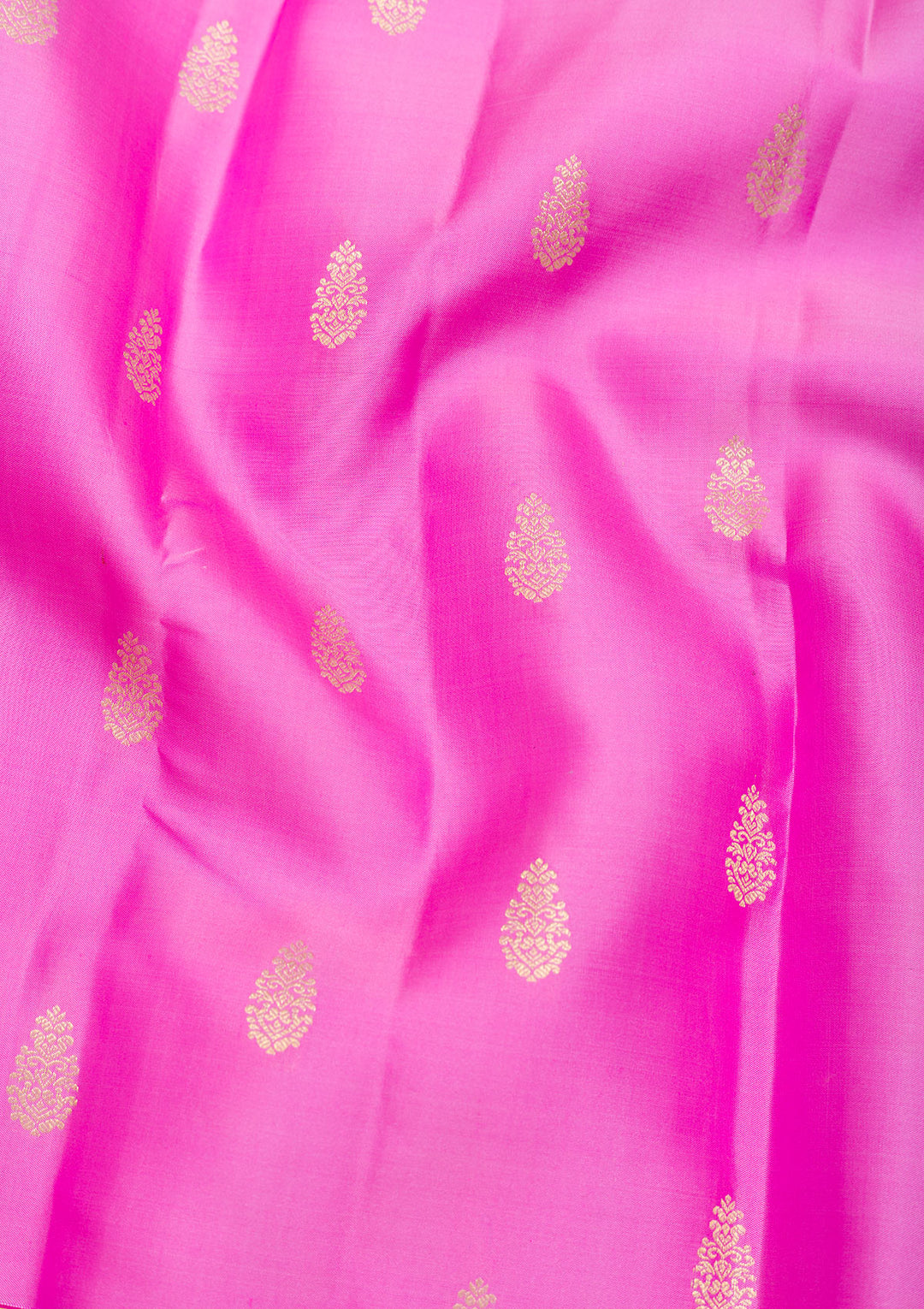 Pink Zariwork Kanjivaram Pure Silk Saree