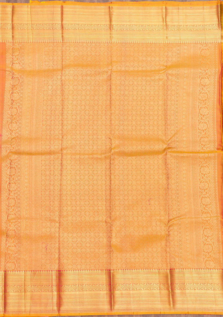 Pink Zariwork Banarasi Pure Silk Saree