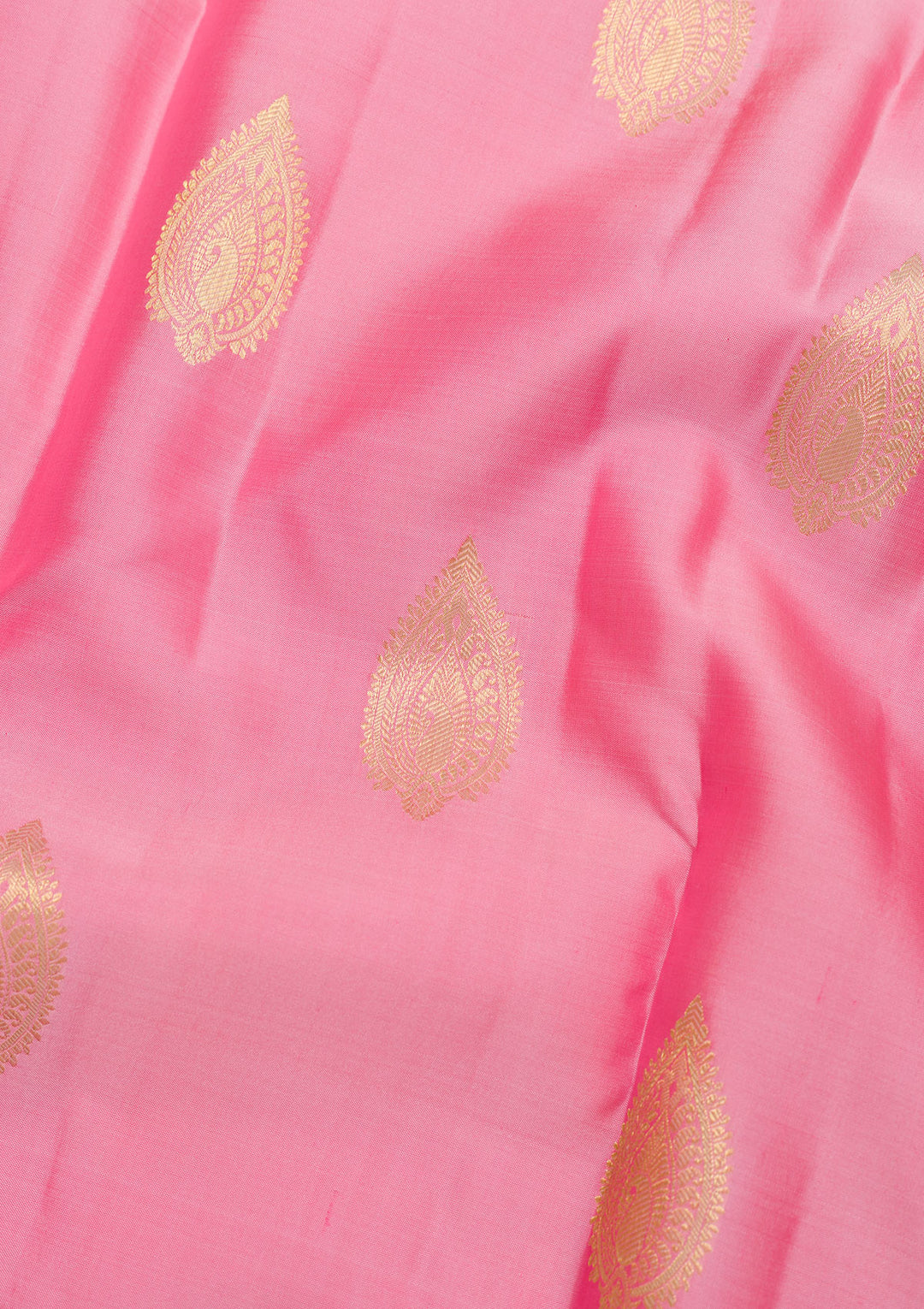 Pink Zariwork Kanjivaram Pure Silk Saree