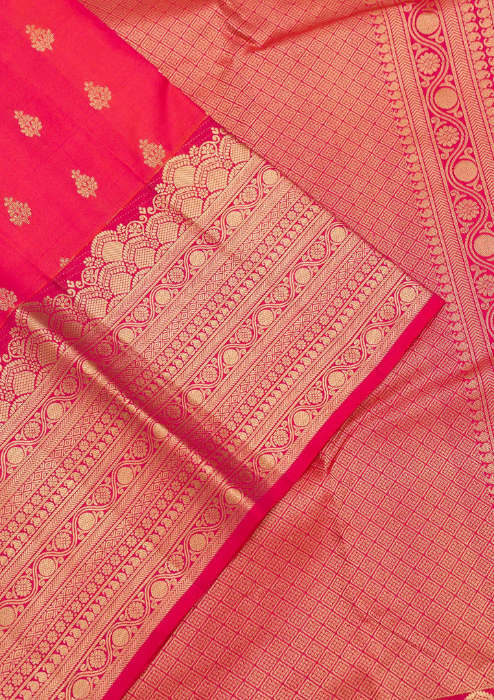 Pink Zariwork Pure Silk Saree