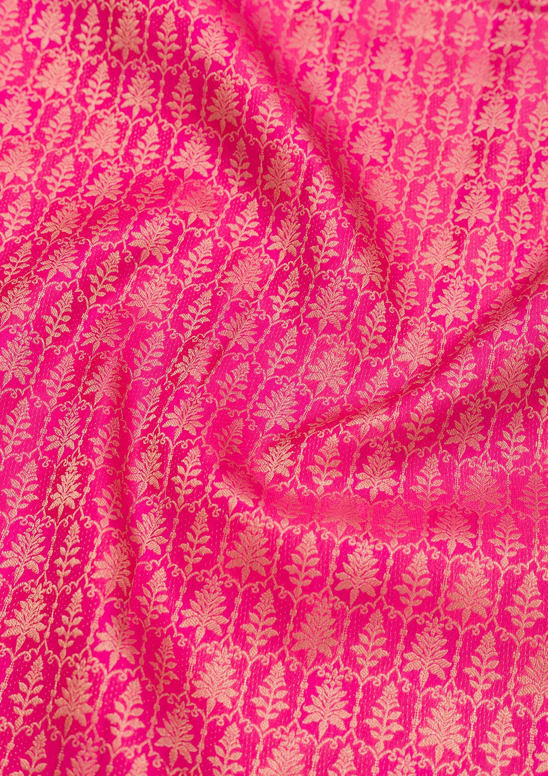 Pink Zariwork Pure Silk Saree