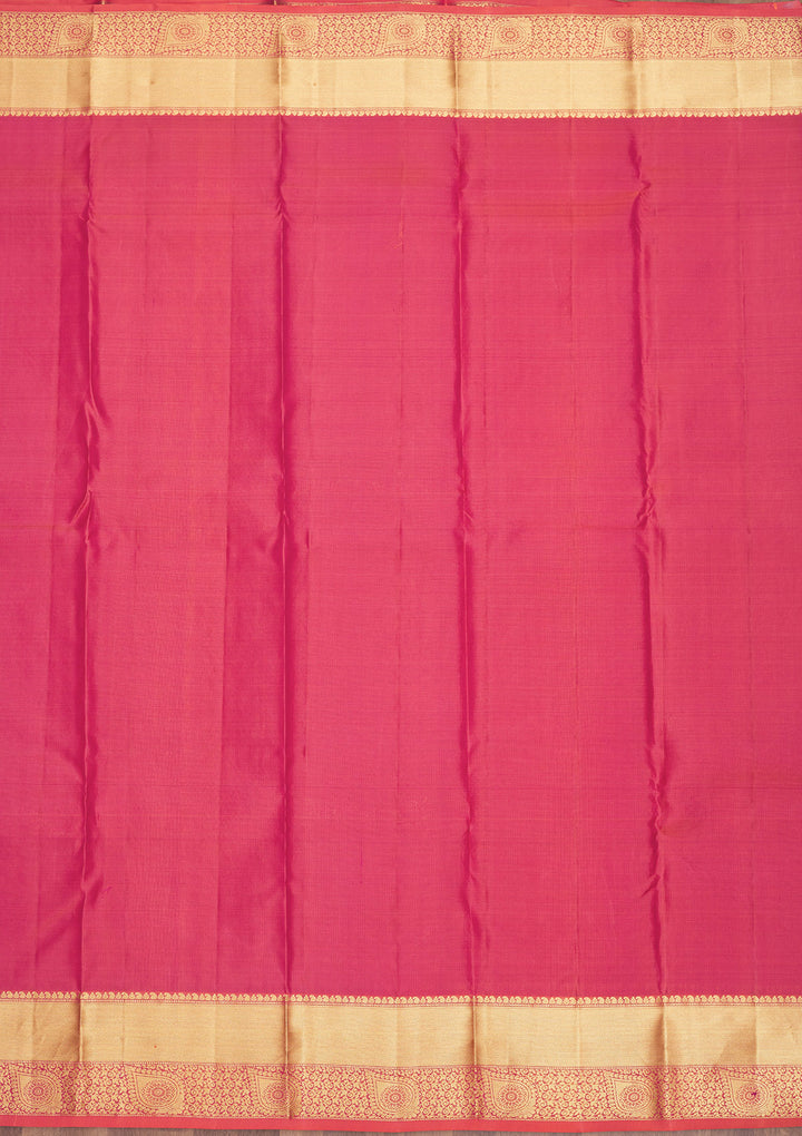 Pink Zariwork Pure Silk Saree