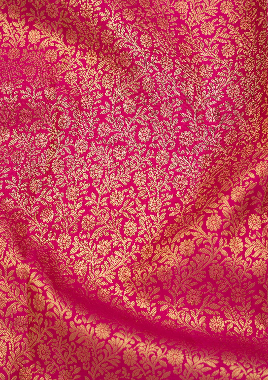 Pink Zariwork Pure Silk Saree