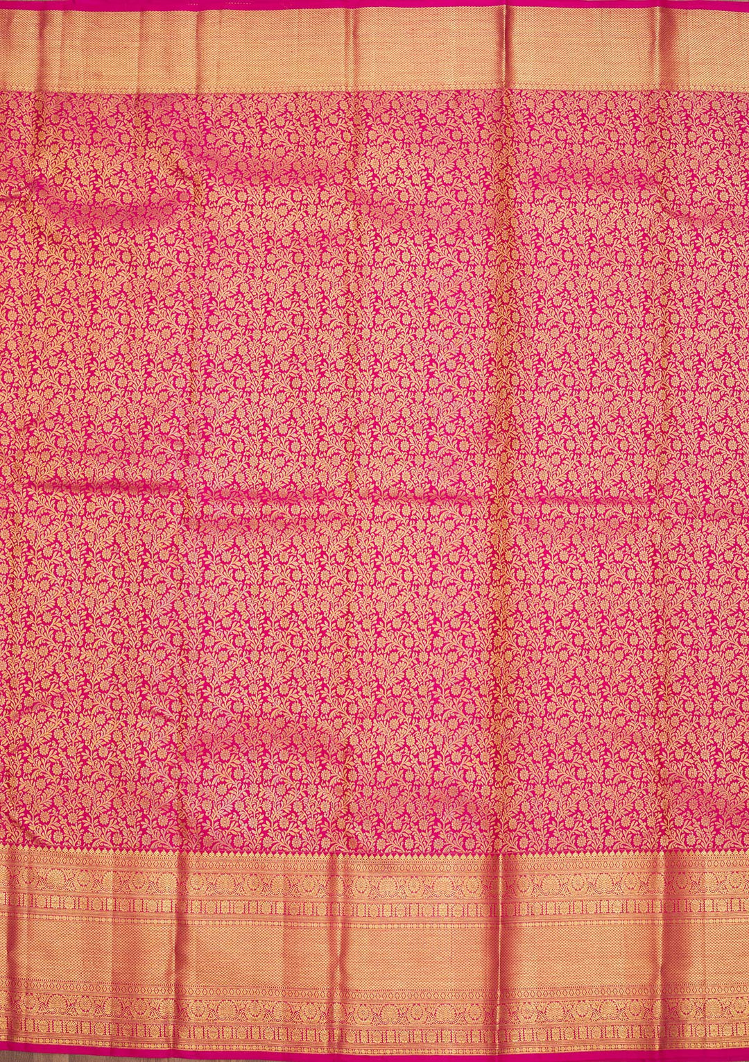 Pink Zariwork Pure Silk Saree