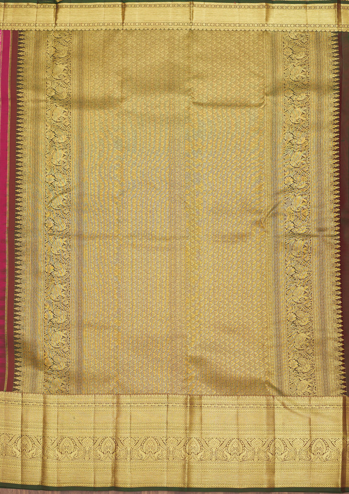 Pink Zariwork Pure Silk Saree