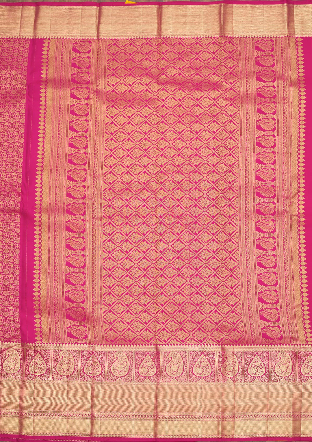 Pink Zariwork Pure Silk Saree