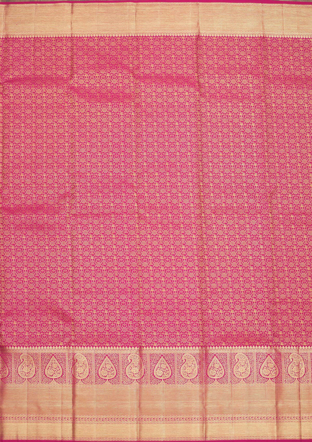 Pink Zariwork Pure Silk Saree