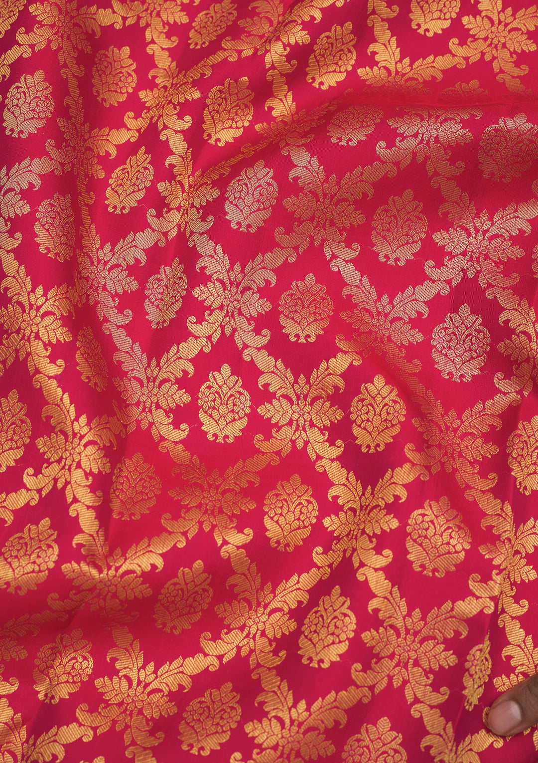 Pink Zariwork Pure Silk Saree