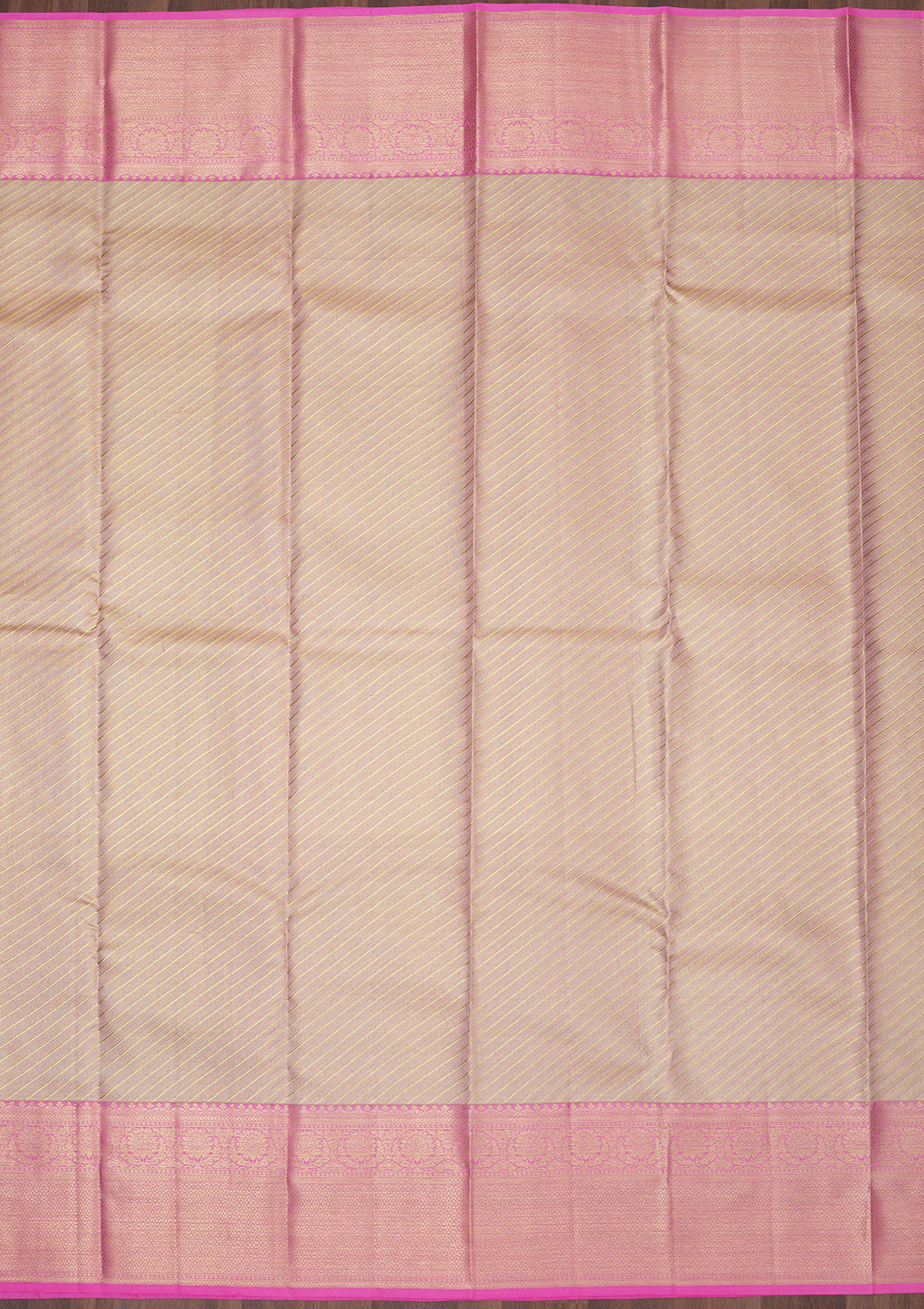 Pink Zariwork Pure Silk Saree
