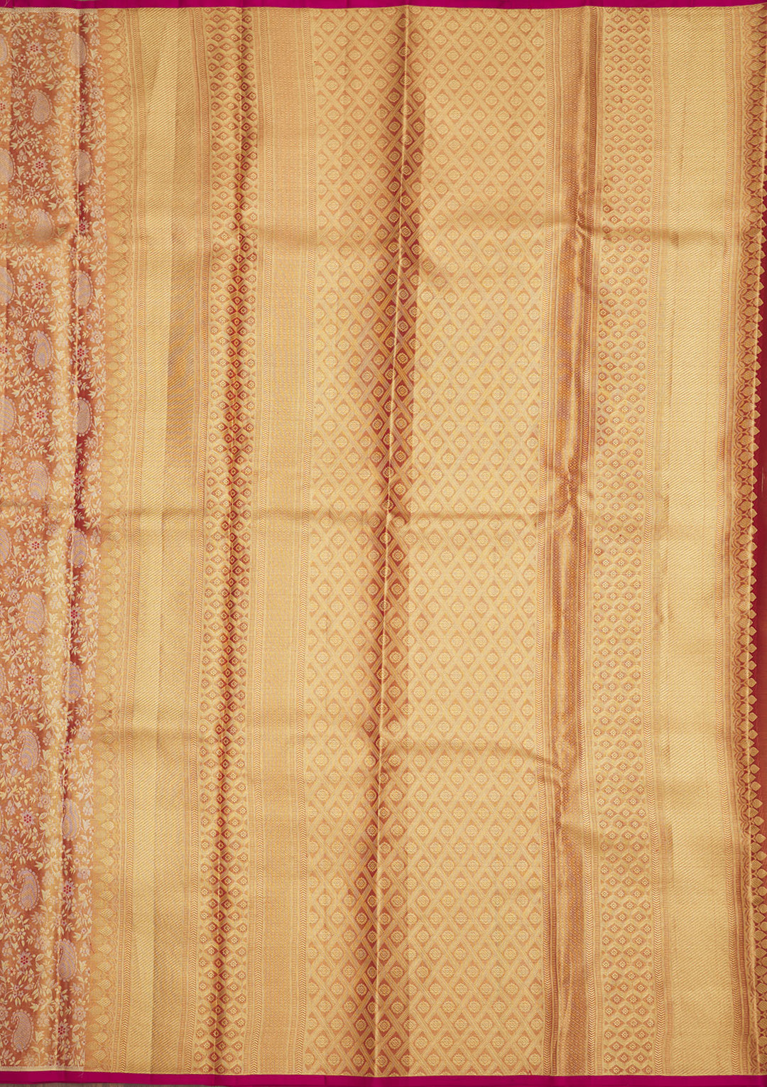 Pink Zariwork Pure Silk Saree