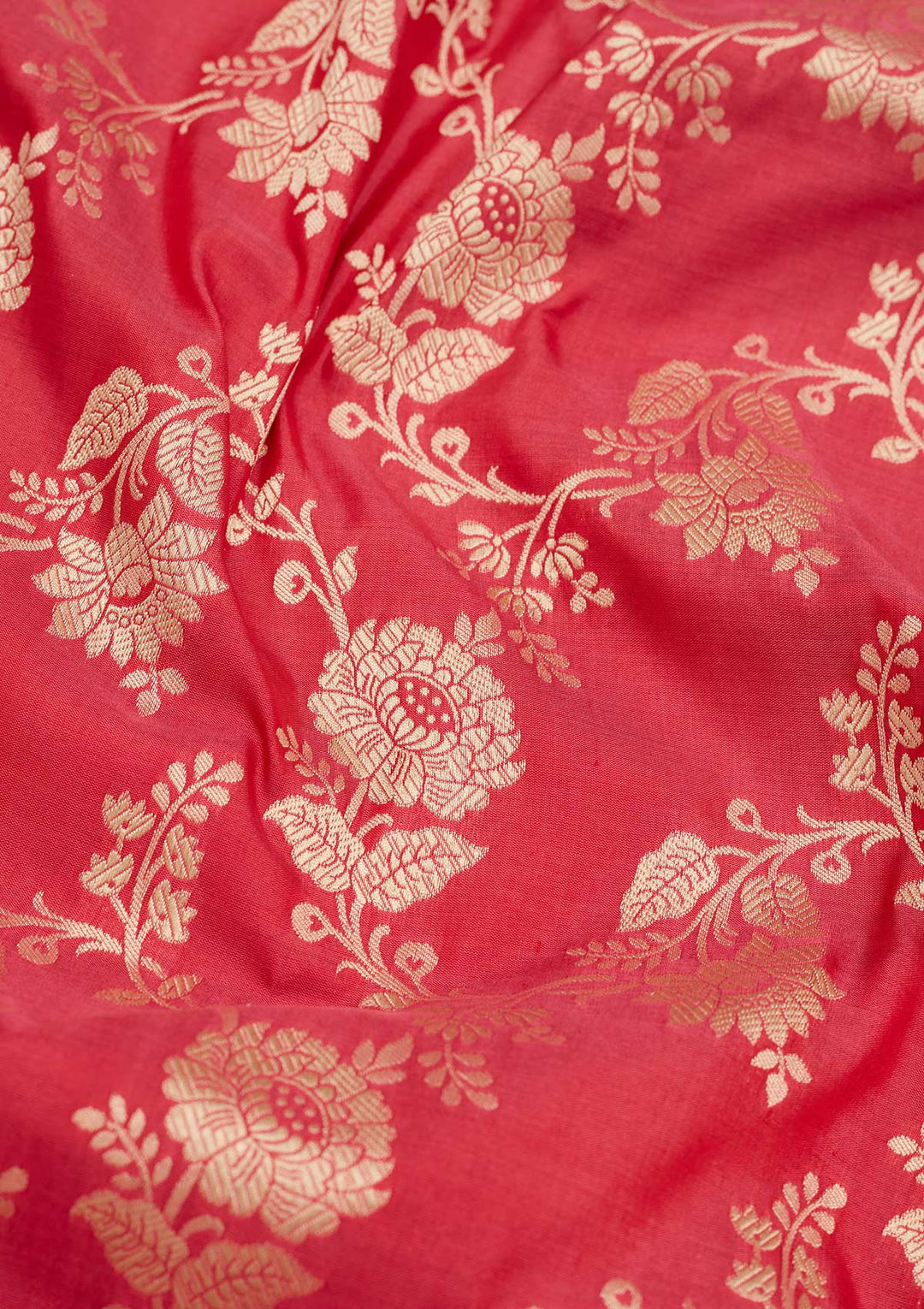 Pink Zariwork Pure Silk Saree
