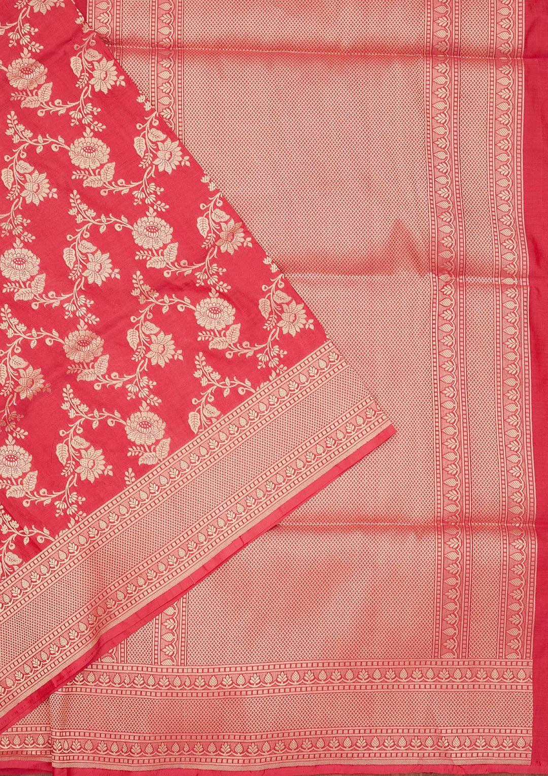 Pink Zariwork Pure Silk Saree