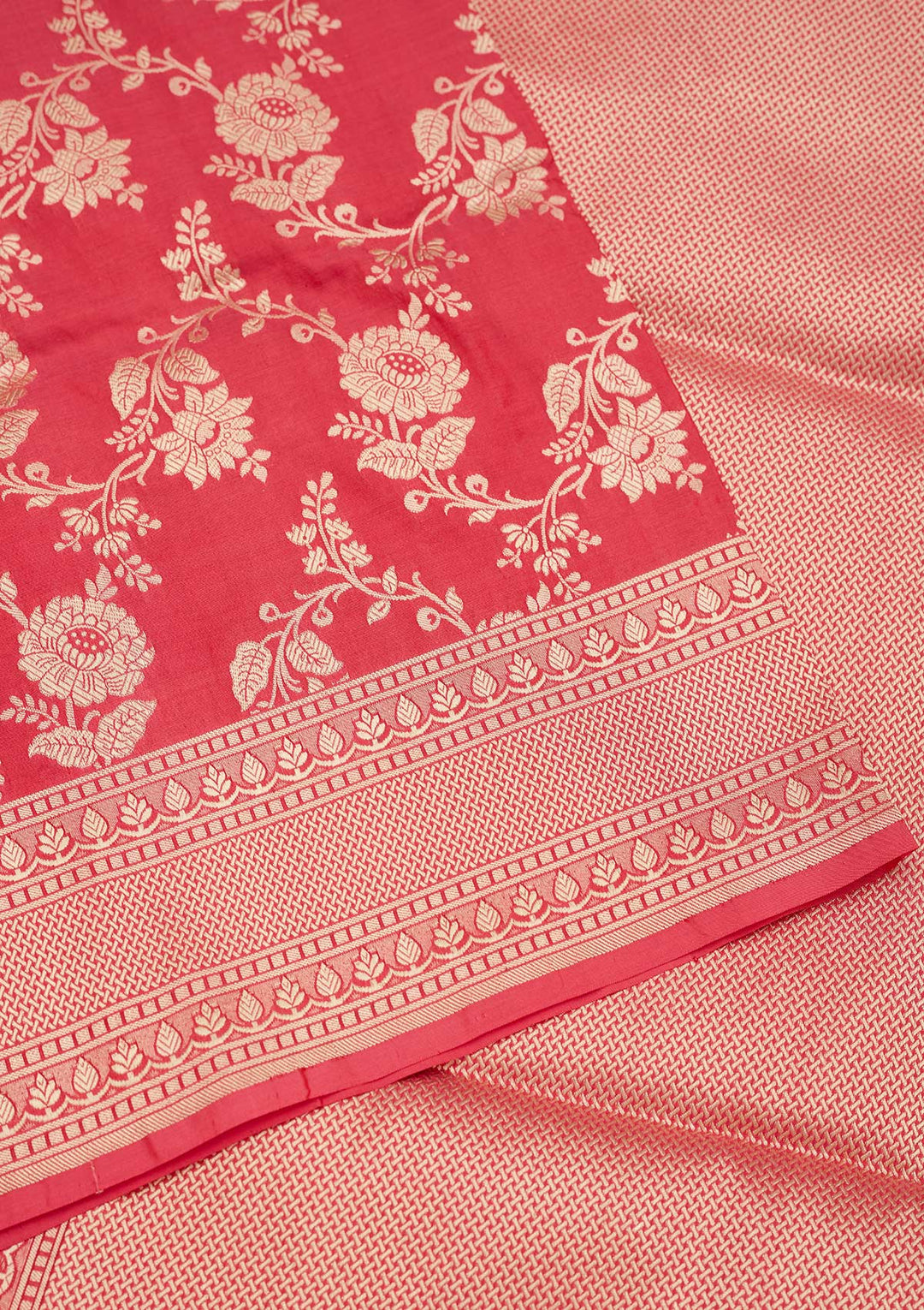 Pink Zariwork Pure Silk Saree