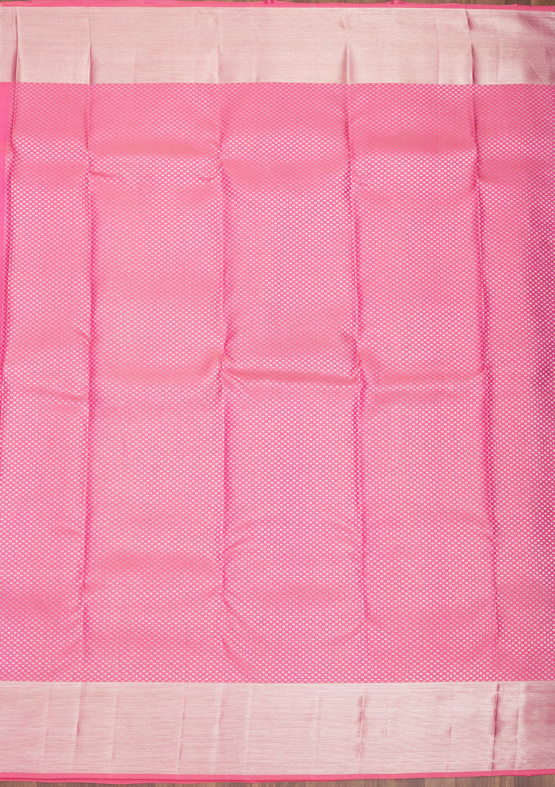 Pink Zariwork Pure Silk Saree