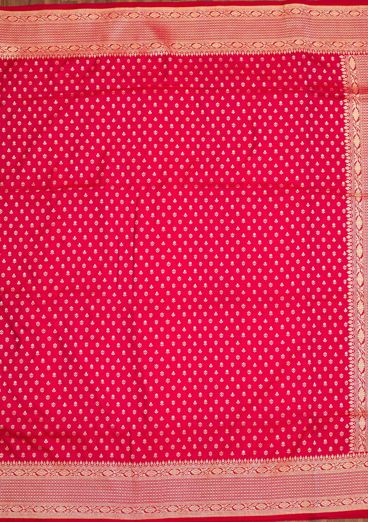 Pink Zariwork Pure Silk Saree
